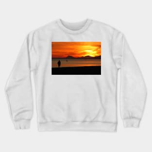 Benidorm Sunset Costa Blanca Spain Crewneck Sweatshirt